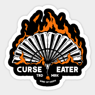 Traditional Hand Fan Japanese Sticker